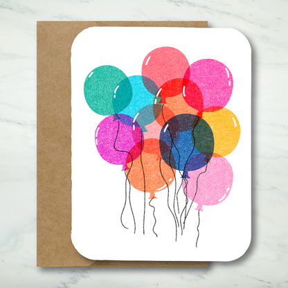 Balloon Card 