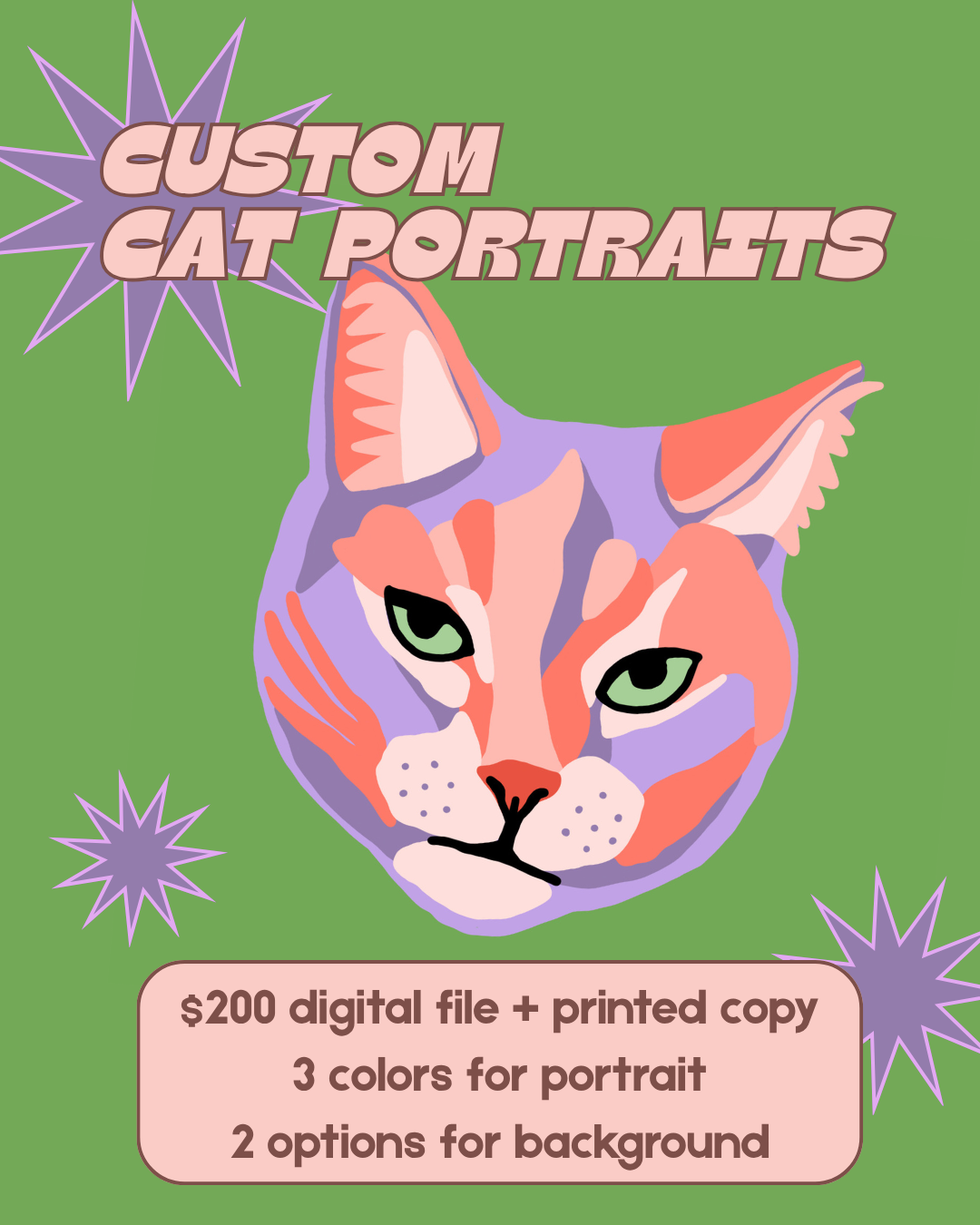 Cat Portrait Commission