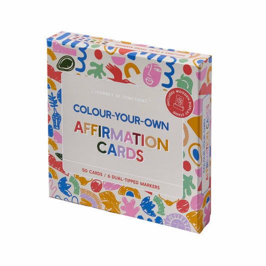 Color Your Own Affirmation Cards