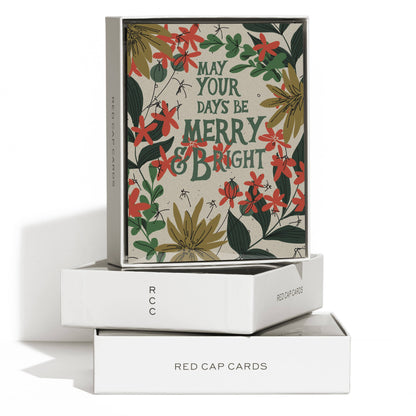 Merry & Bright Box Set Greeting Card