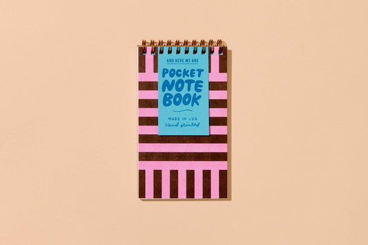 Riviera Letterpress Pocket-size Spiral Notebook