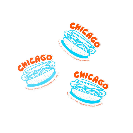 Chicago Hot Dog Sticker