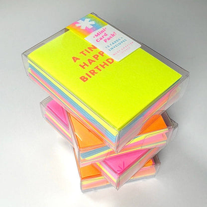 Mini Card Pack Risograph Cards