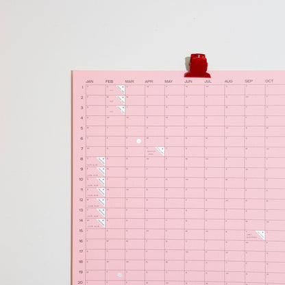 2026 Yearly Wall Calendar