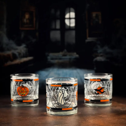Halloween Rocks Glass