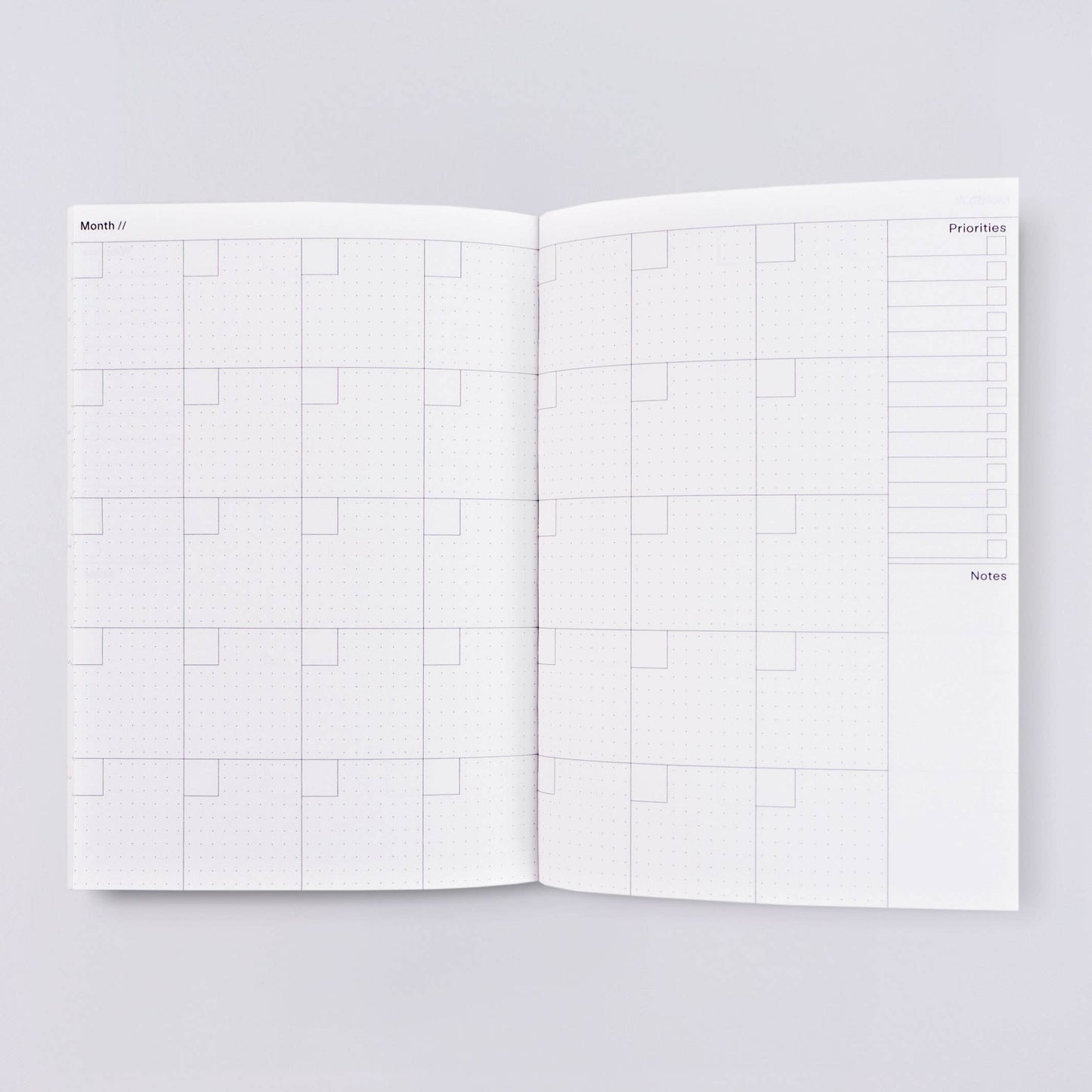 Osaka Undated Weekly Planner Book