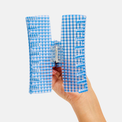 Blue Lattice Jumbo Box Claw