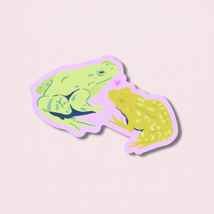 Frog Friends Sticker