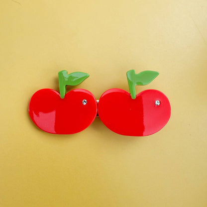 Apples Alligator Hair Clip