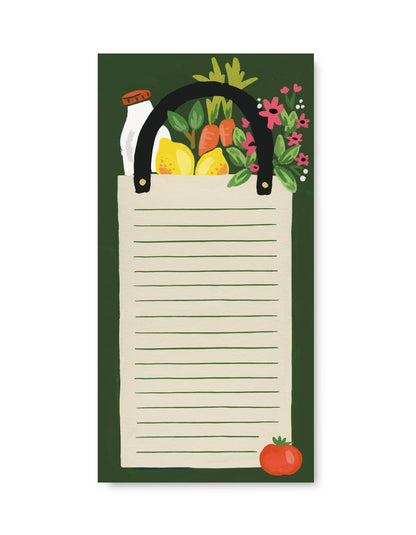 Grocery Bag Magnetic Notepad