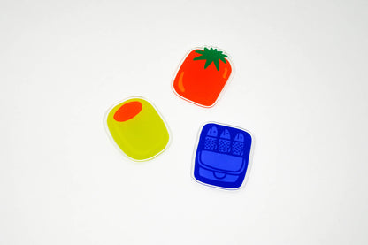 Tomato acrylic magnet