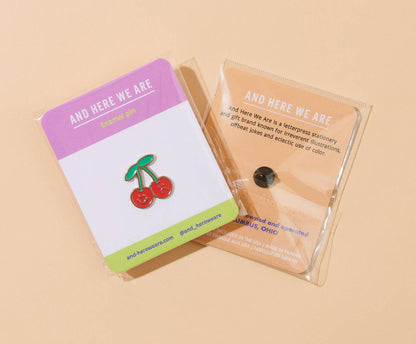 Cherry Enamel Pin