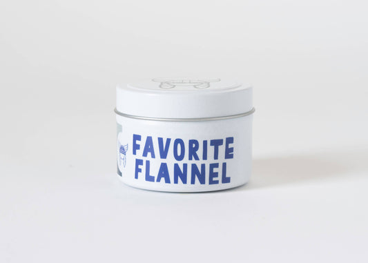 Favorite Flannel Candle Tin