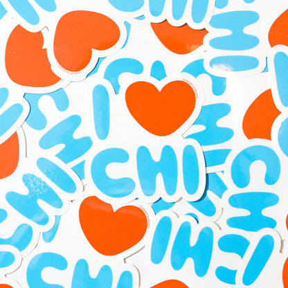 I <3 Chicago sticker