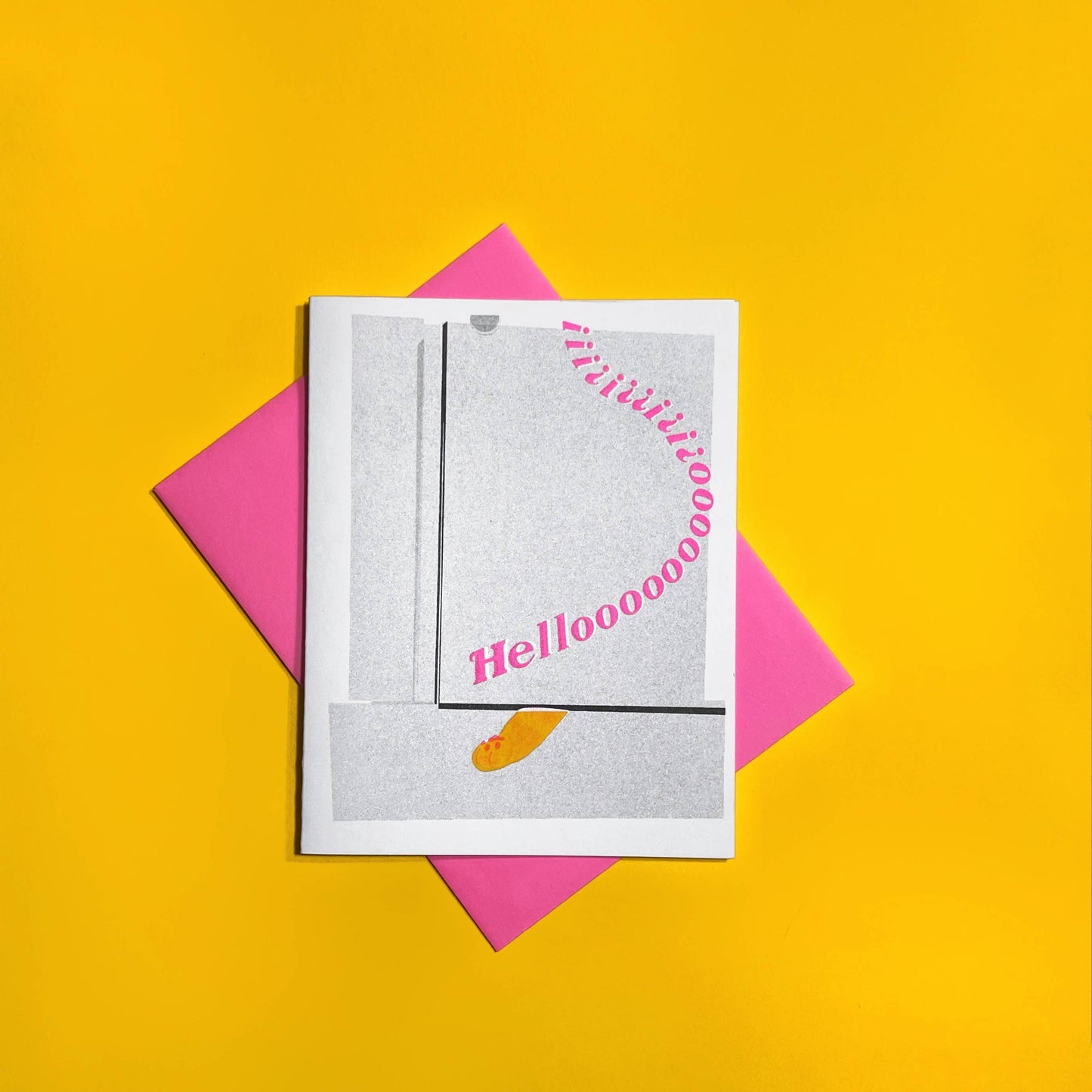 Cat Paw Greeting Card