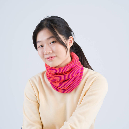 Simple Rib Knit Snood