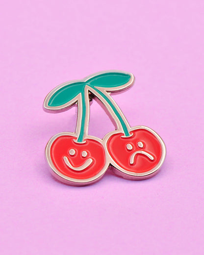 Cherry Enamel Pin