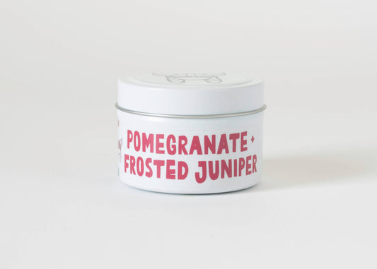 Pomegranate & Frosted Juniper Tin