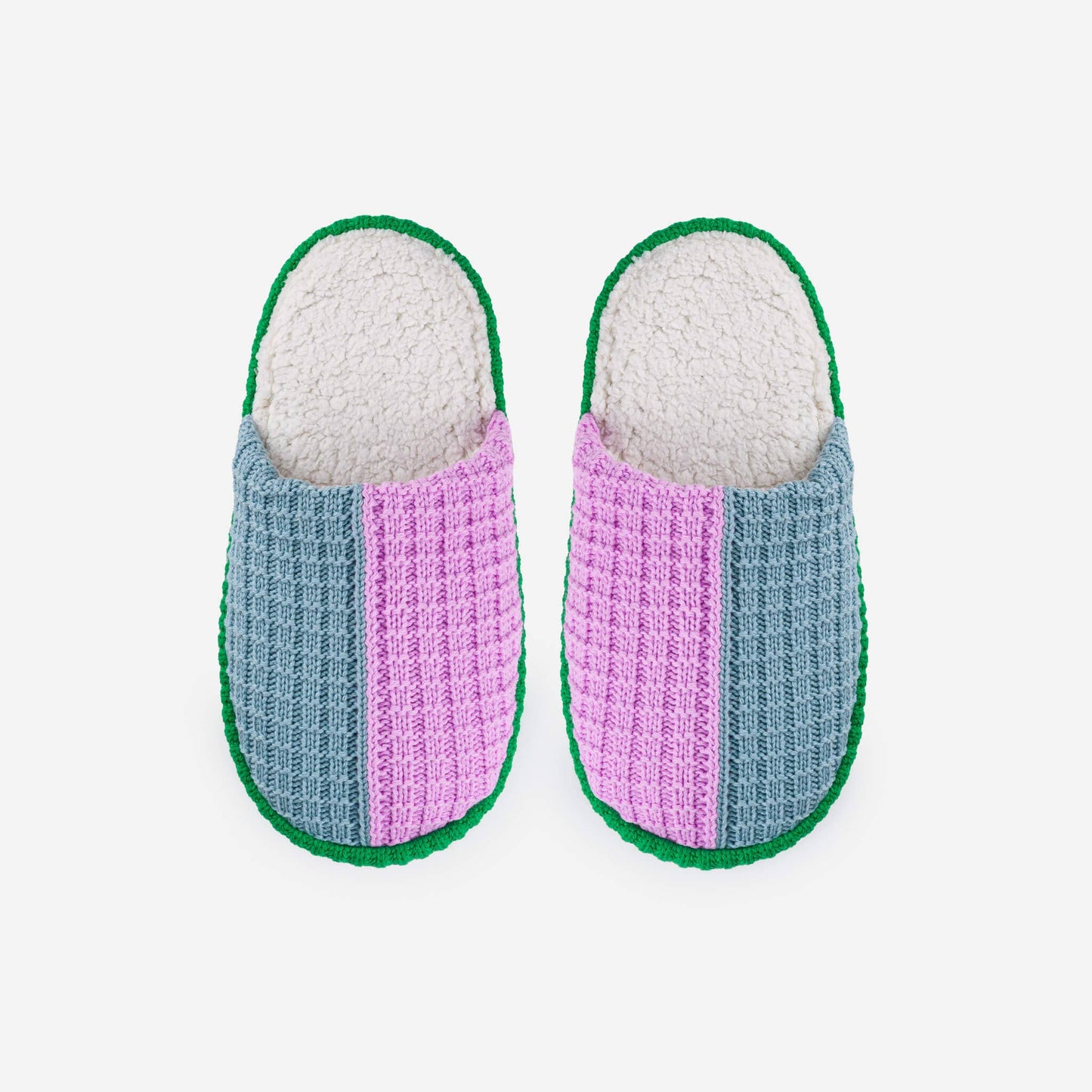 Stone Blue Lilac Slide Slippers