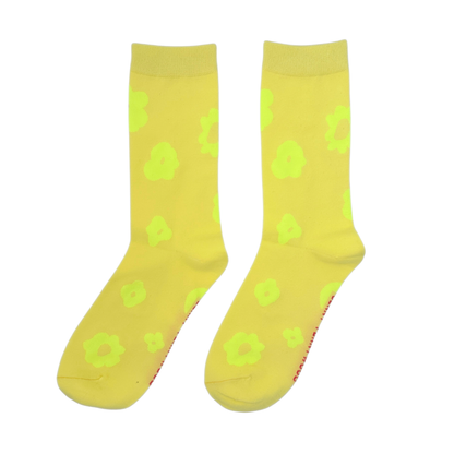 Sunny Yellow & Neon Celeste Socks