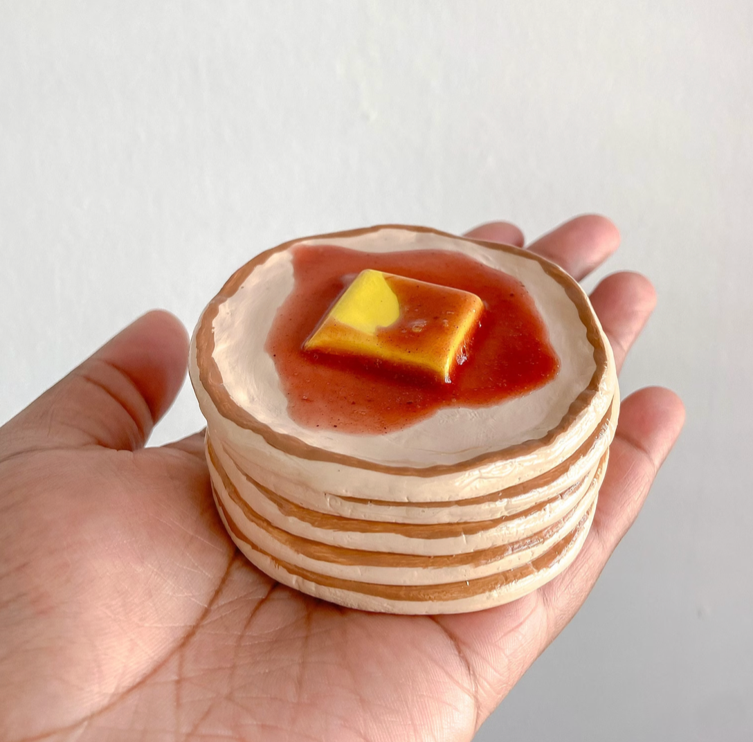 Stack of Pancakes Trinket Box