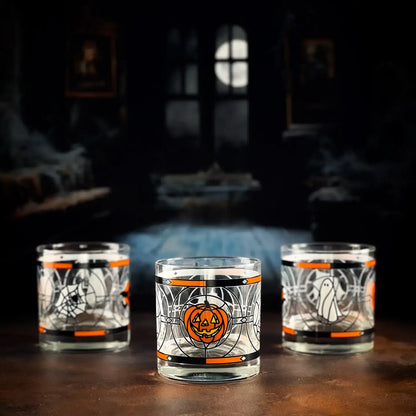 Halloween Rocks Glass