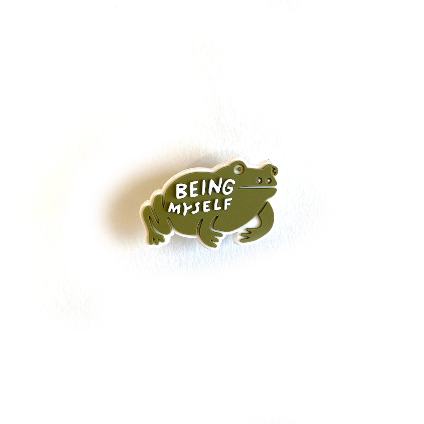Being Myself Frog Croc Charm
