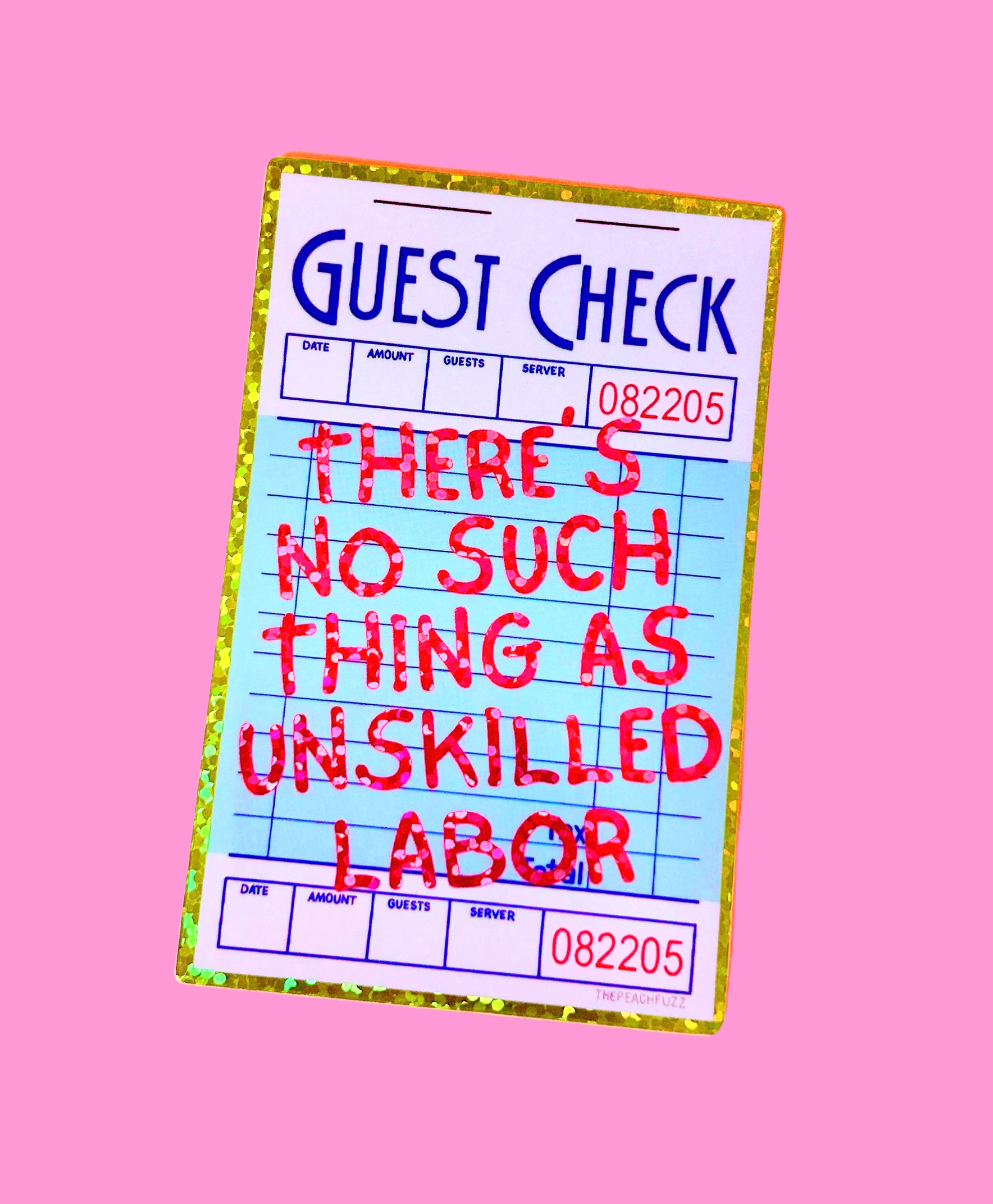 No Such Thing As Unskilled Labor Sticker – Ponnopozz