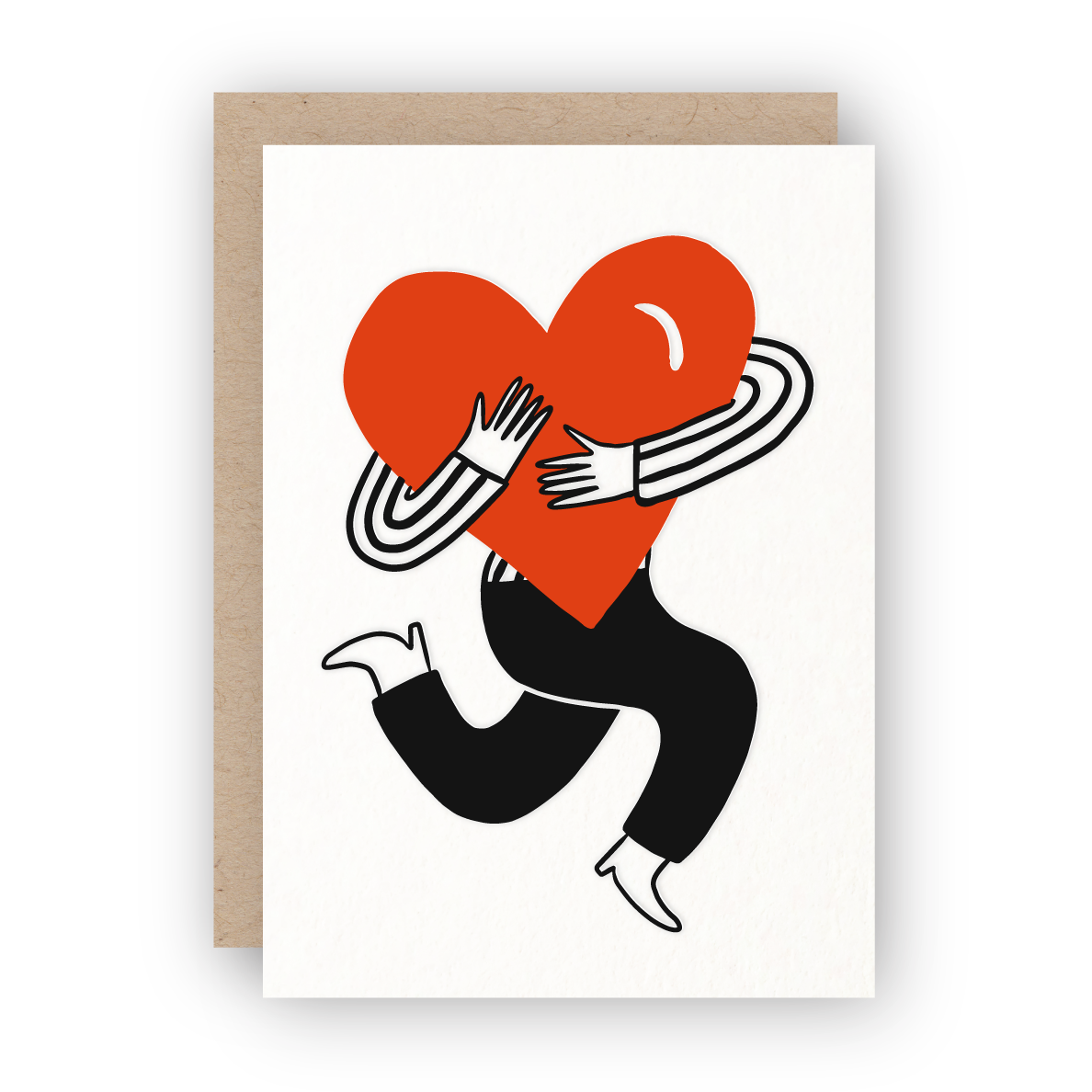Holding Your Heart Greeting Card