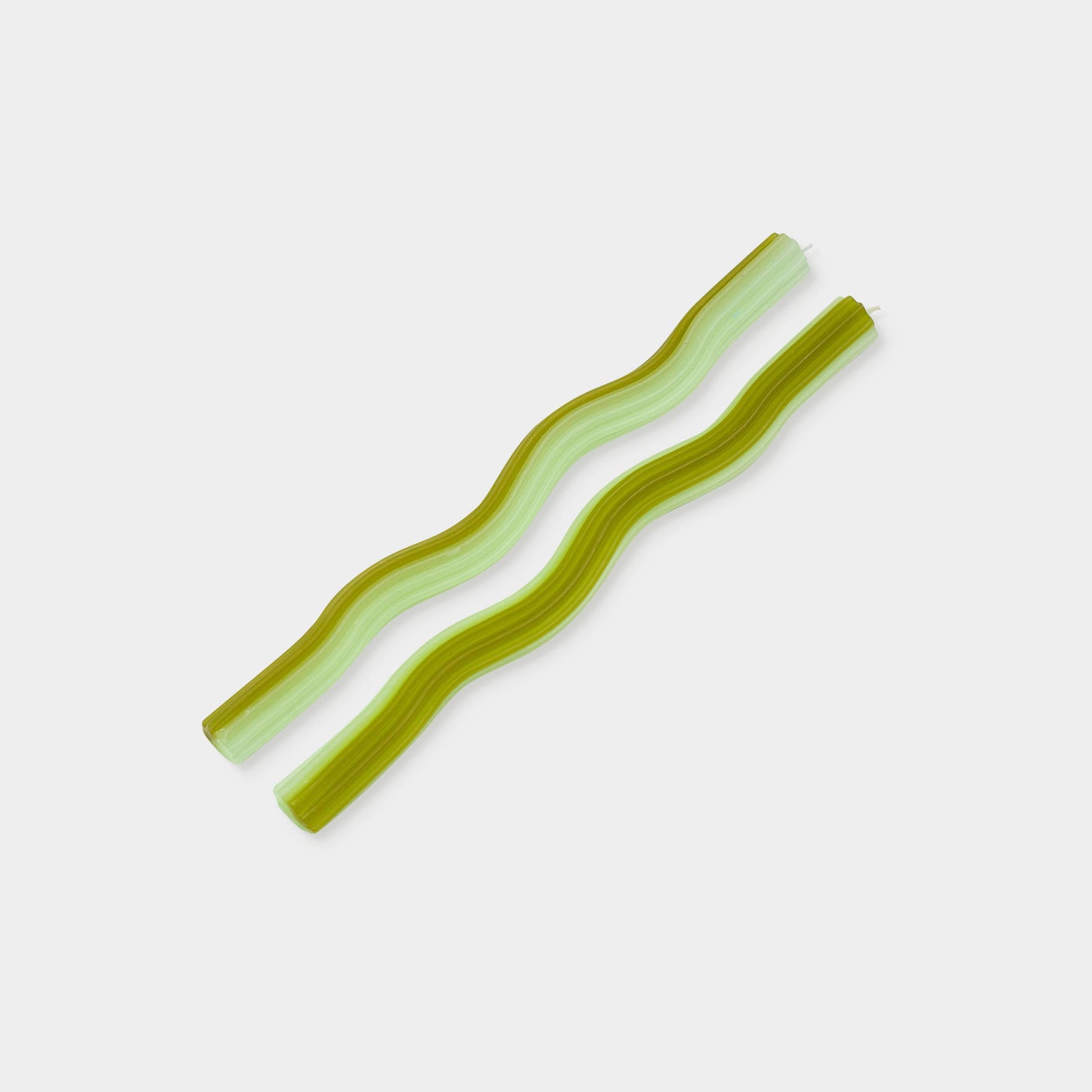 Green Wiggle Candles