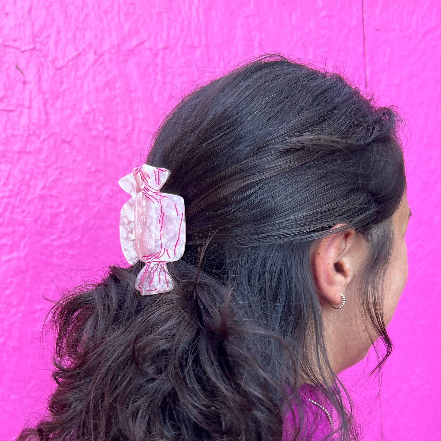 Midi Chocolate Truffle Hair Claw