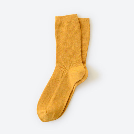 Goldenrod Cotton Socks