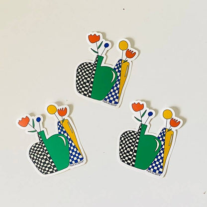 Flowers in Vases sticker