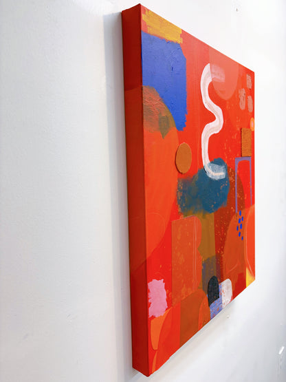 "Rock Island" Original Painting - FREE SHIPPING