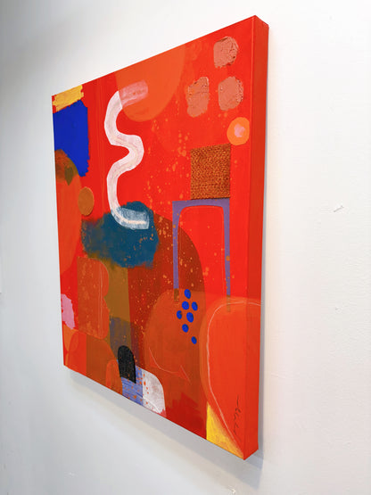 "Rock Island" Original Painting - FREE SHIPPING