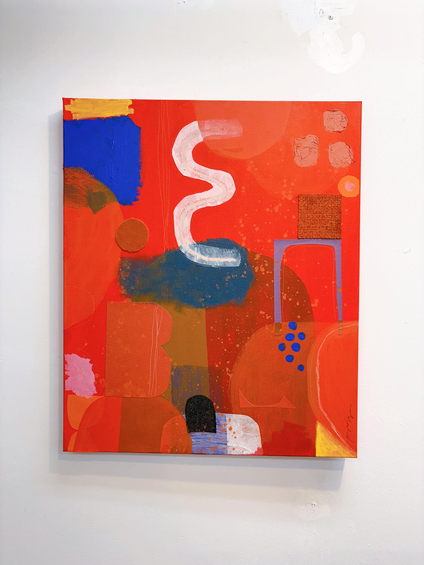 "Rock Island" Original Painting - FREE SHIPPING