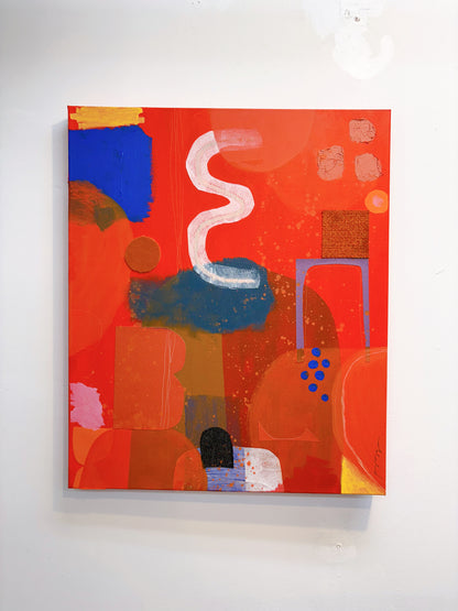 "Rock Island" Original Painting - FREE SHIPPING