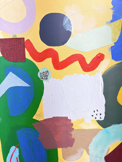 "Union Pacific" Original Painting - FREE SHIPPING