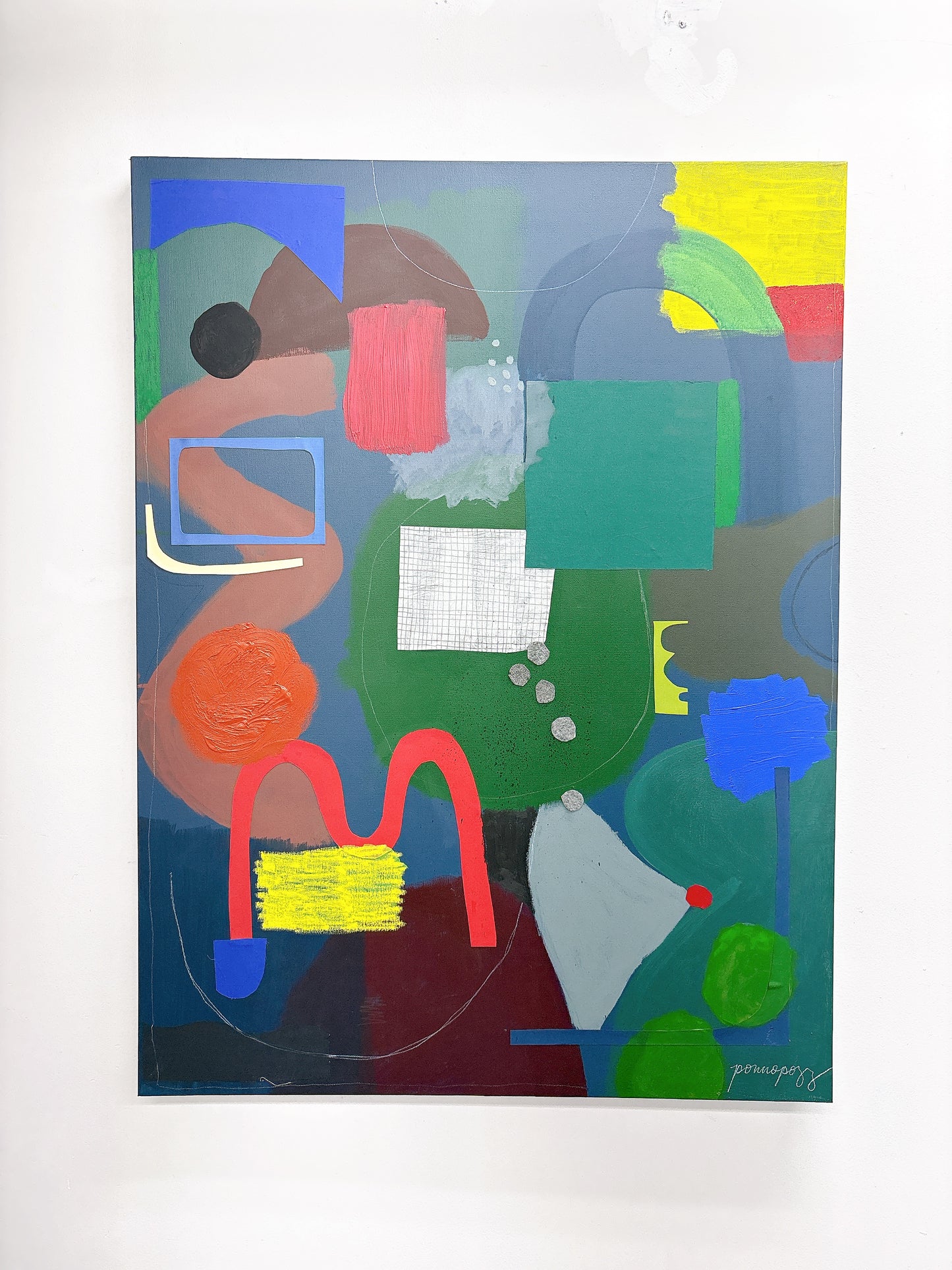 "Burlington" Original Painting - FREE SHIPPING