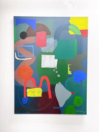 "Burlington" Original Painting - FREE SHIPPING