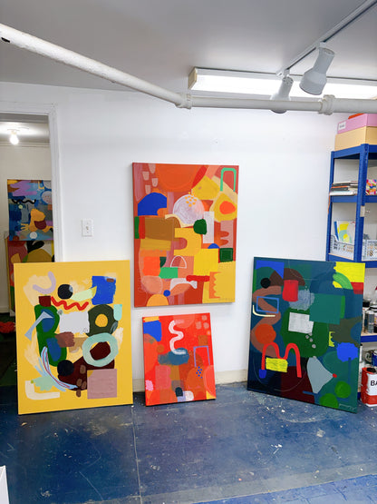 "Electrified" Original Painting - FREE SHIPPING