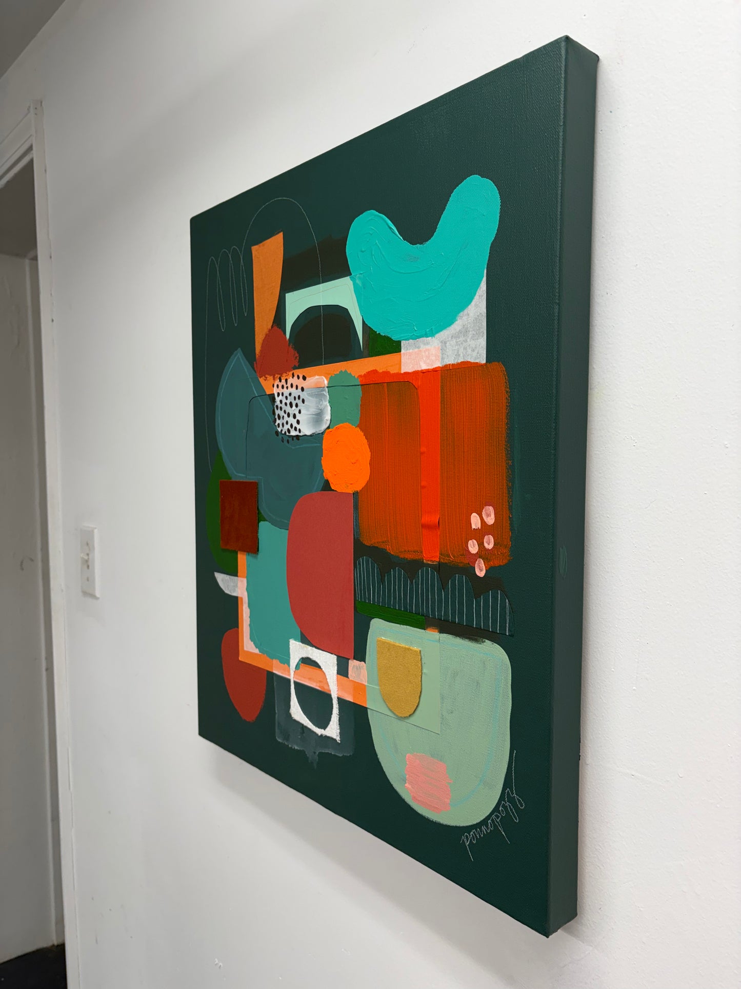 "Chicago Transit Authority" Original Painting - FREE SHIPPING