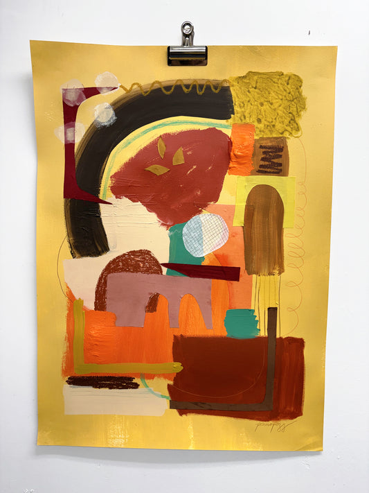 "Wisconsin Central" Original Painting - FREE SHIPPING