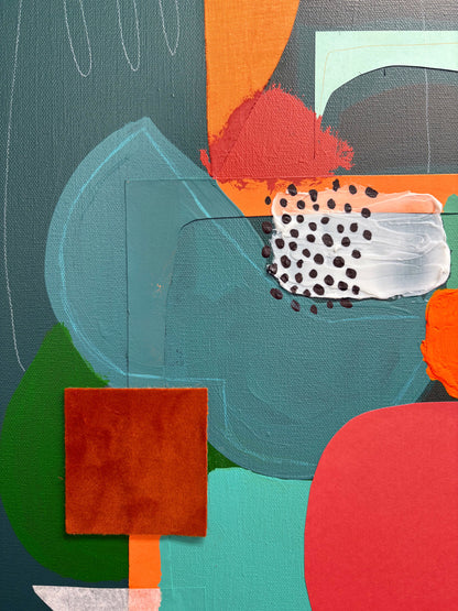 "Chicago Transit Authority" Original Painting - FREE SHIPPING