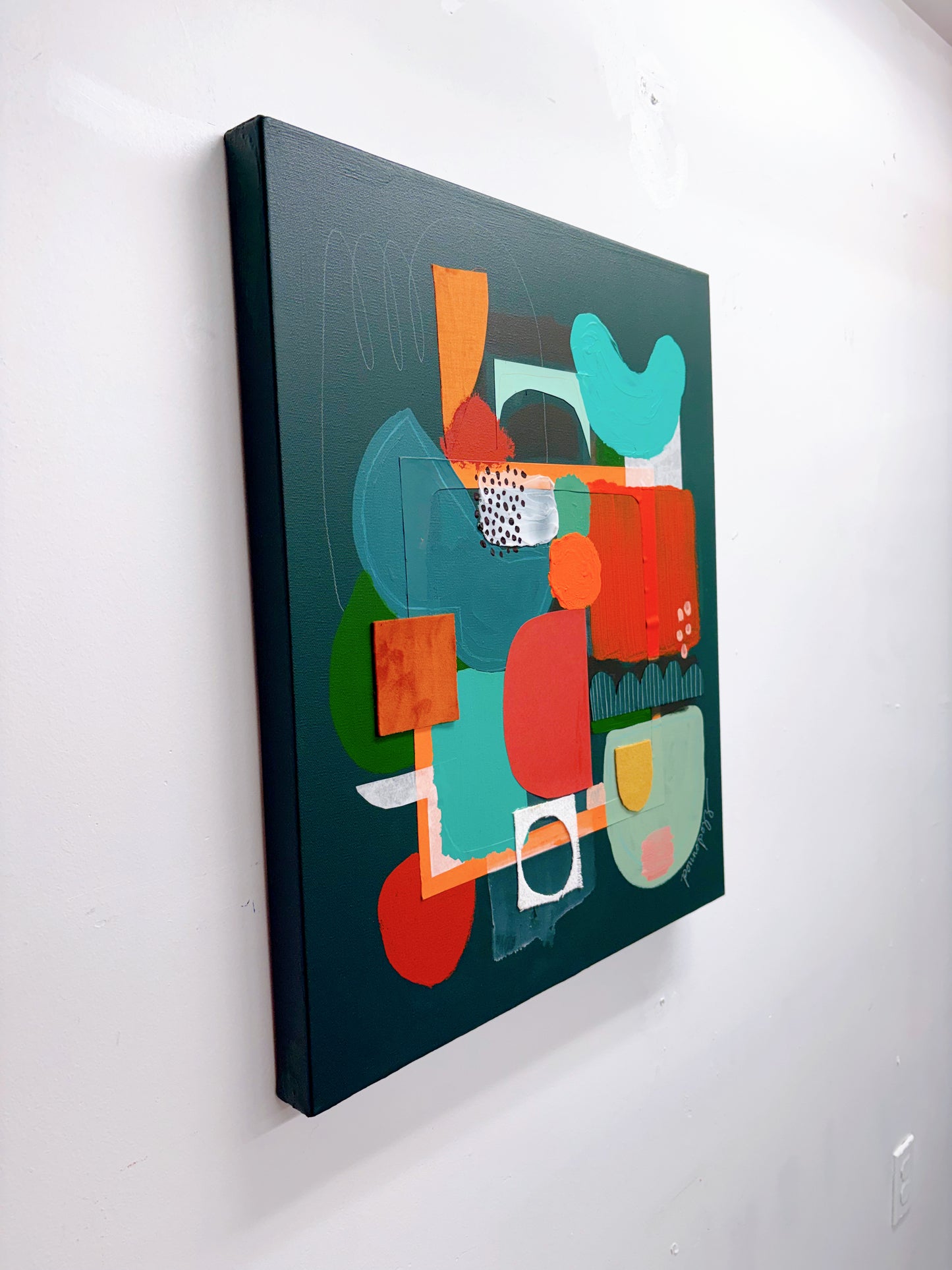 "Chicago Transit Authority" Original Painting - FREE SHIPPING