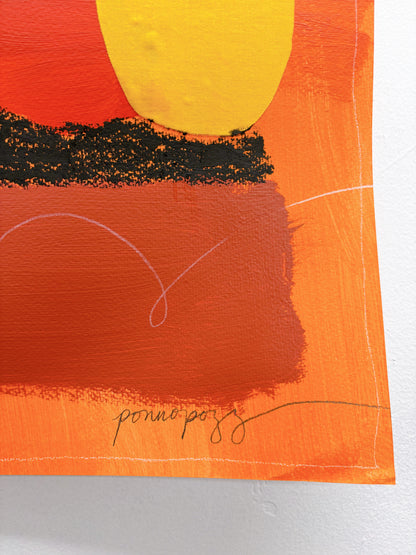 "South Shore Line" Original Painting - FREE SHIPPING