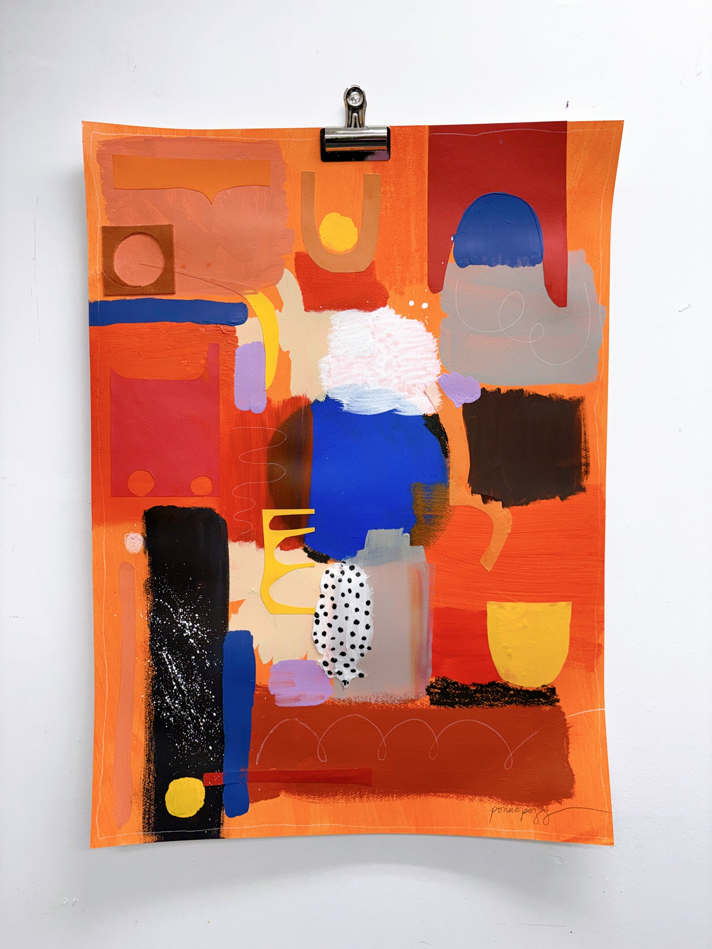 "South Shore Line" Original Painting - FREE SHIPPING