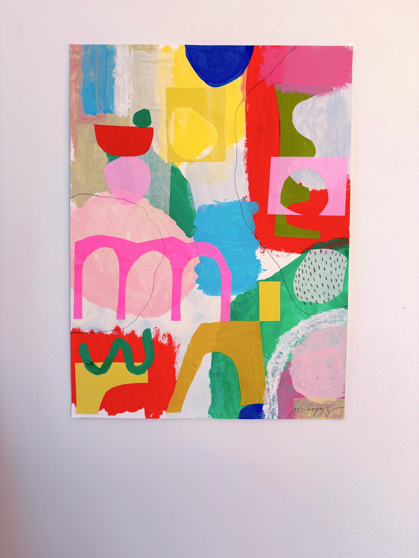 Minnesota Mutual Aid Original Painting Raffle Ticket