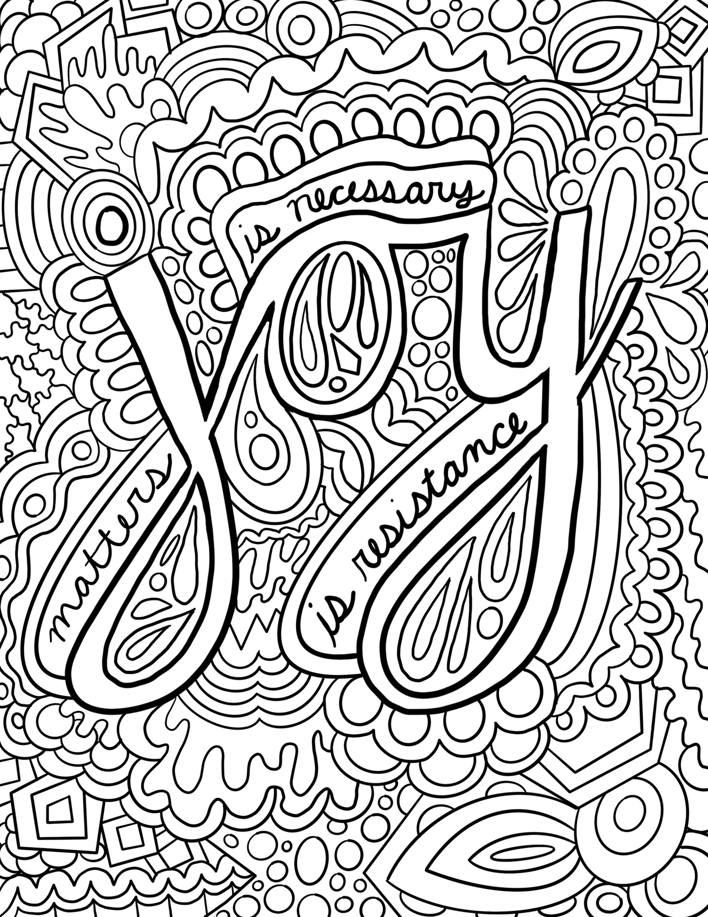 Color Me Free coloring book