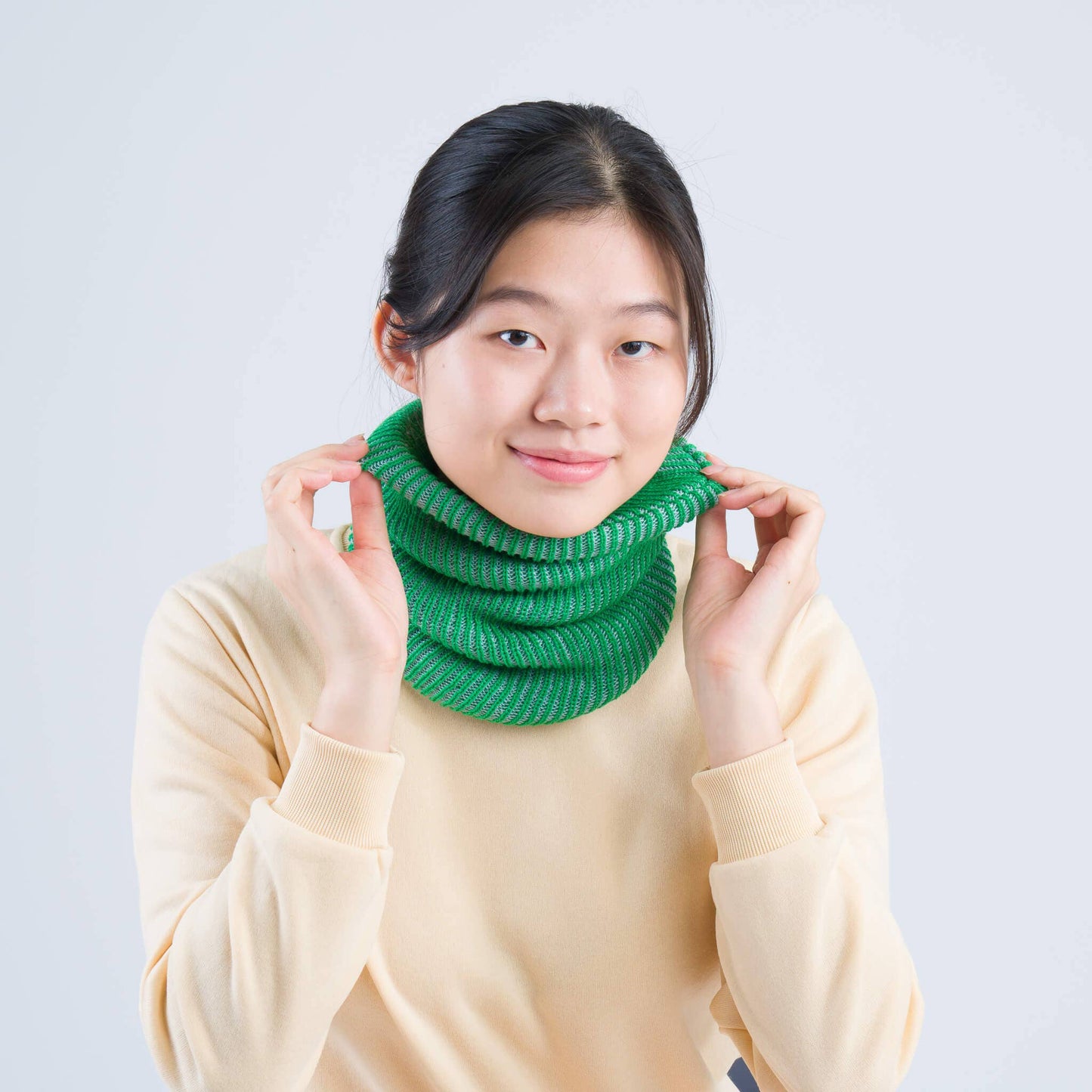 Simple Rib Knit Snood